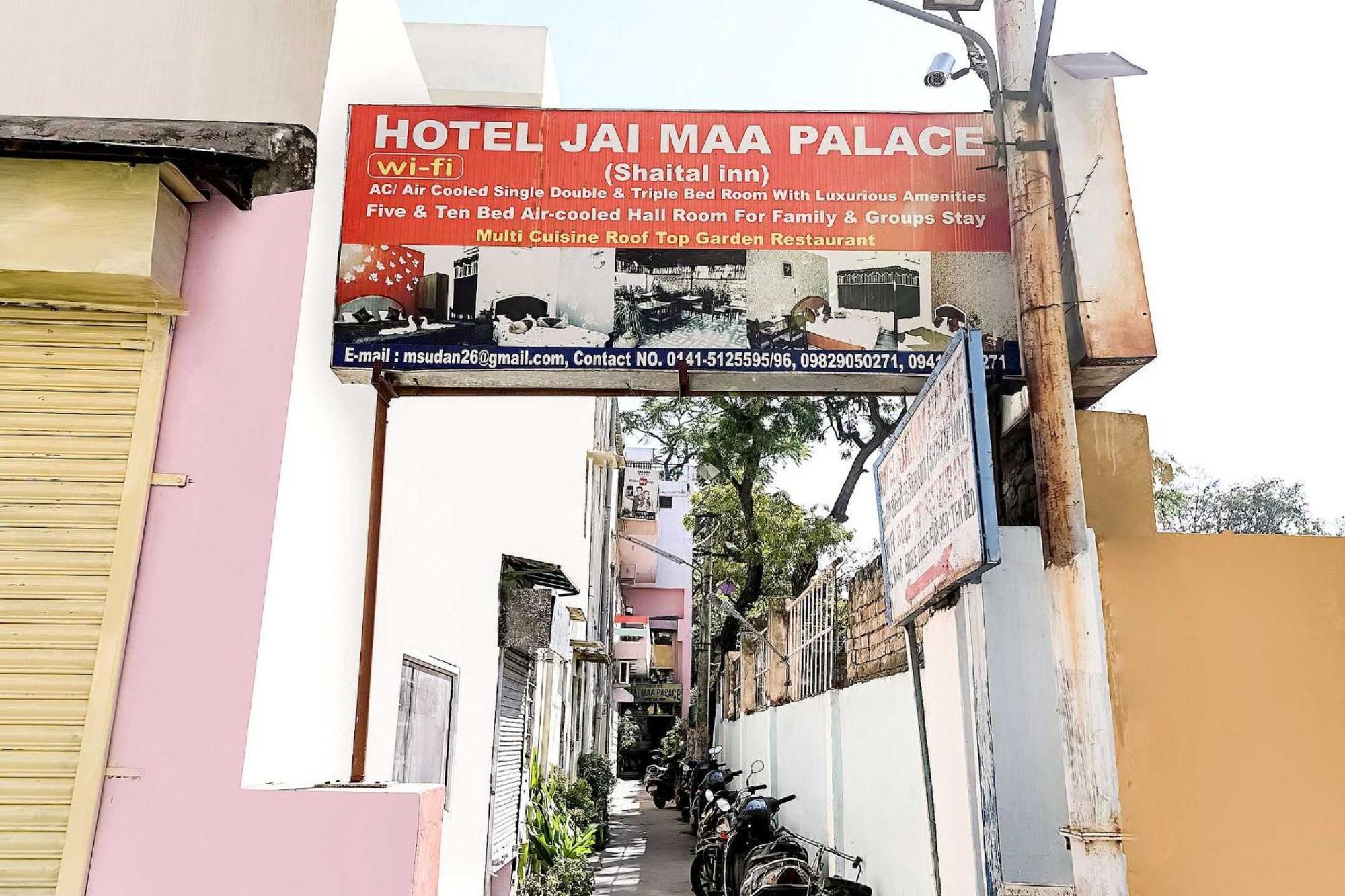 Super Oyo Flagship 72253 Jai Maa Palace Hotel Dzsaipur Kültér fotó